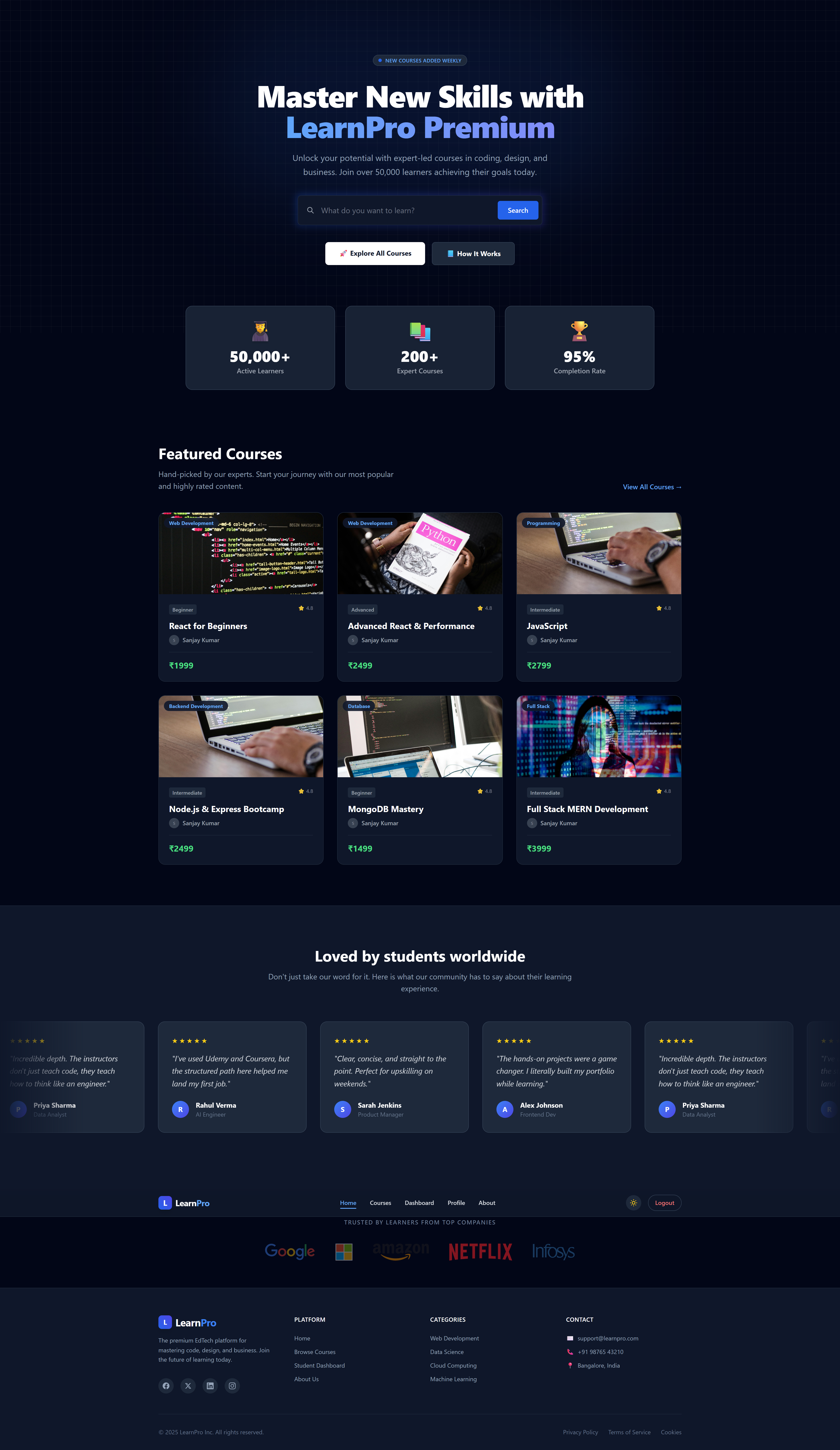React Portfolio
